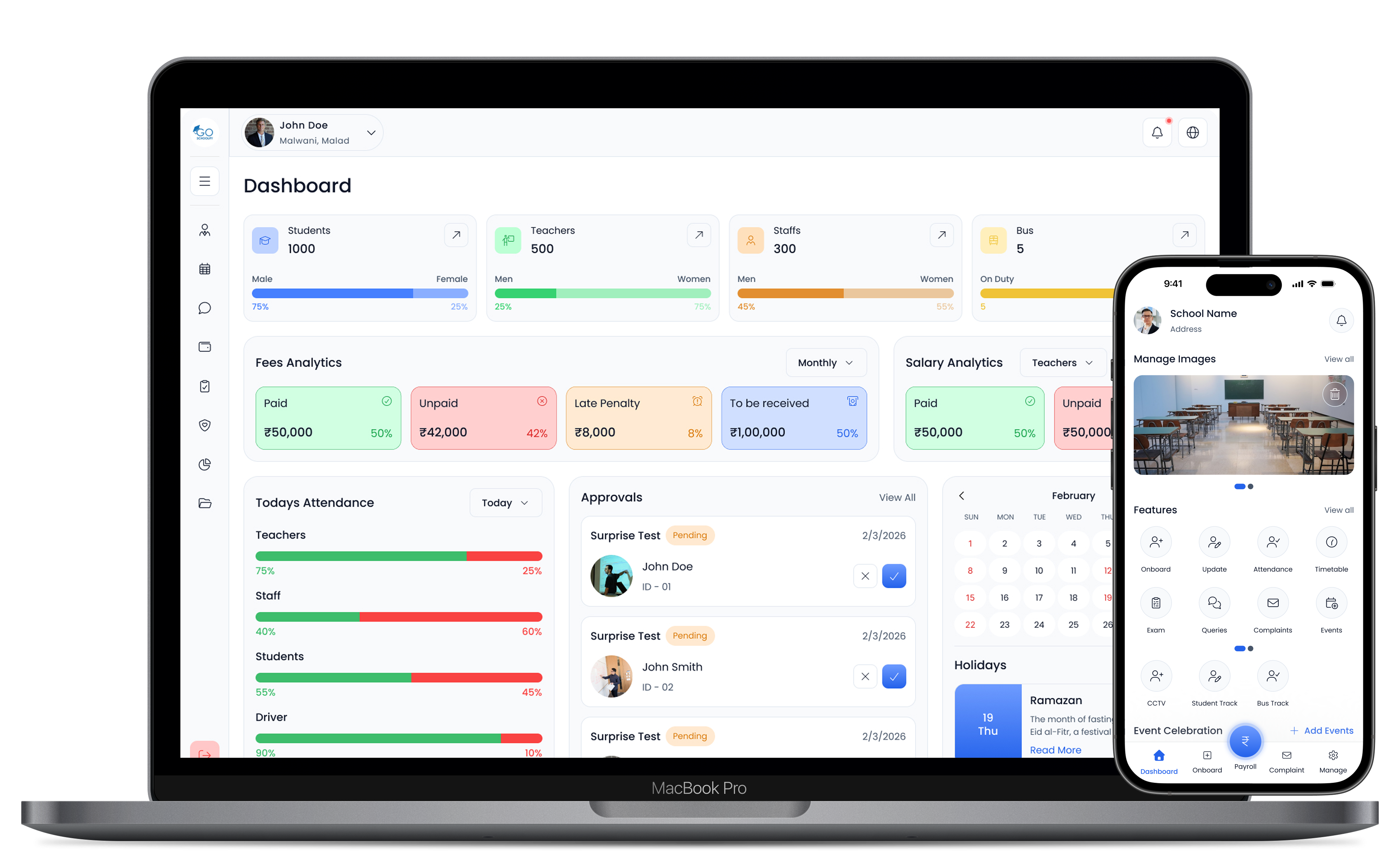 GoSchoolify – School ERP Software in India | School Management App
